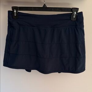 Lululemon Pace Rival Navy Skort Size 8